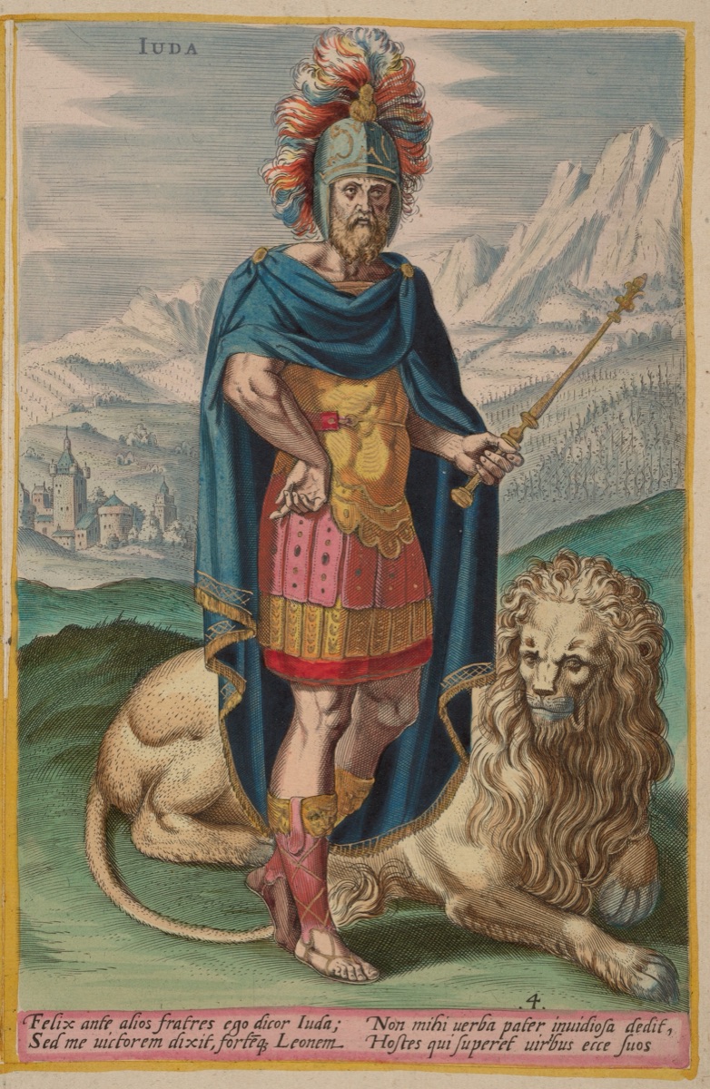 Juda — Jan Sadeler I after Crispen van den Broecke