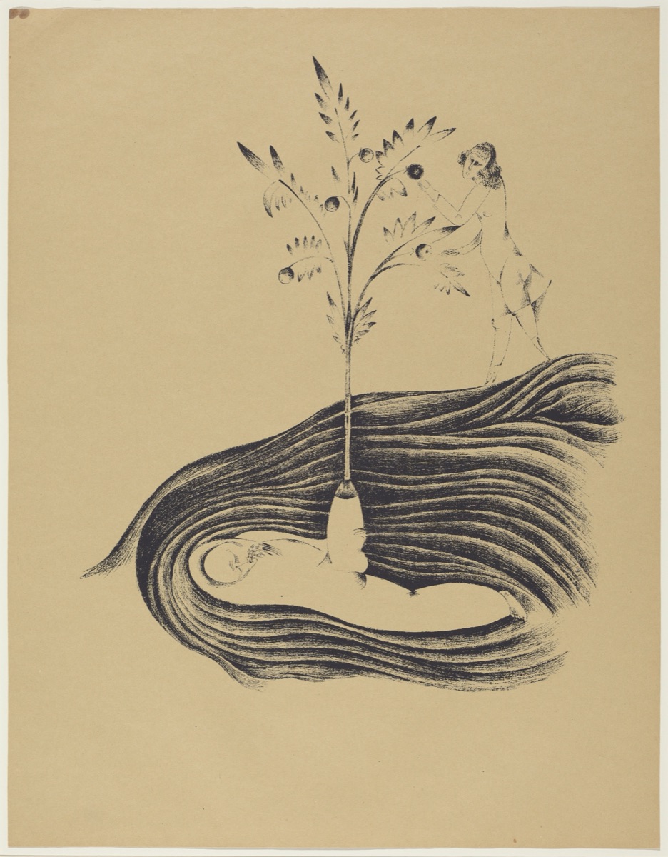 Freundlicher Träum (Friendly Dreams) — Heinrich Hoerle