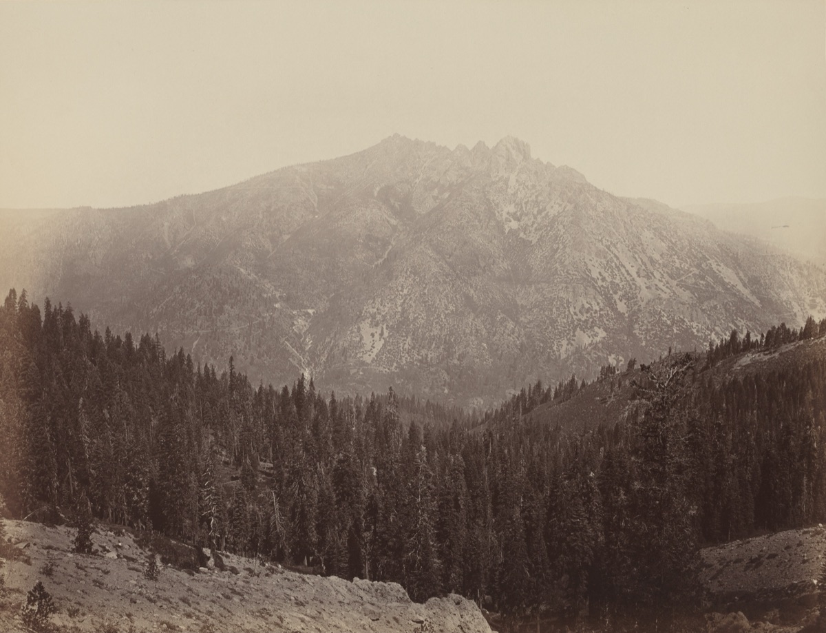 Downeville Butte — Carleton E. Watkins