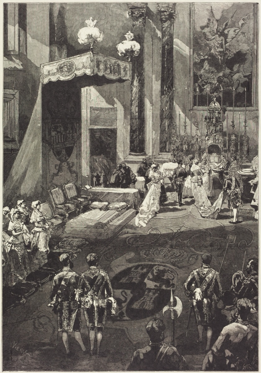 La Naissance d'une Enfante — Daniel Vierge