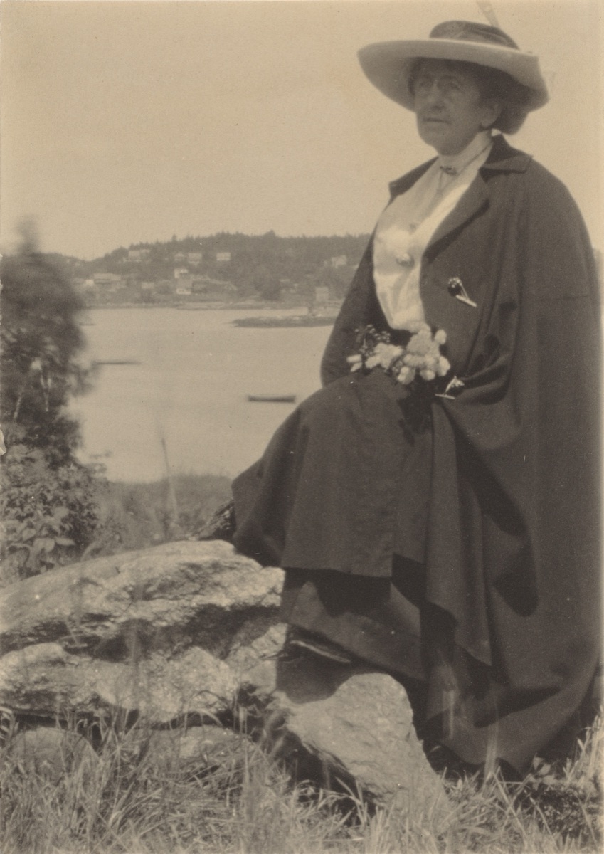 Gertrude Käsebier in Maine — Clarence H. White