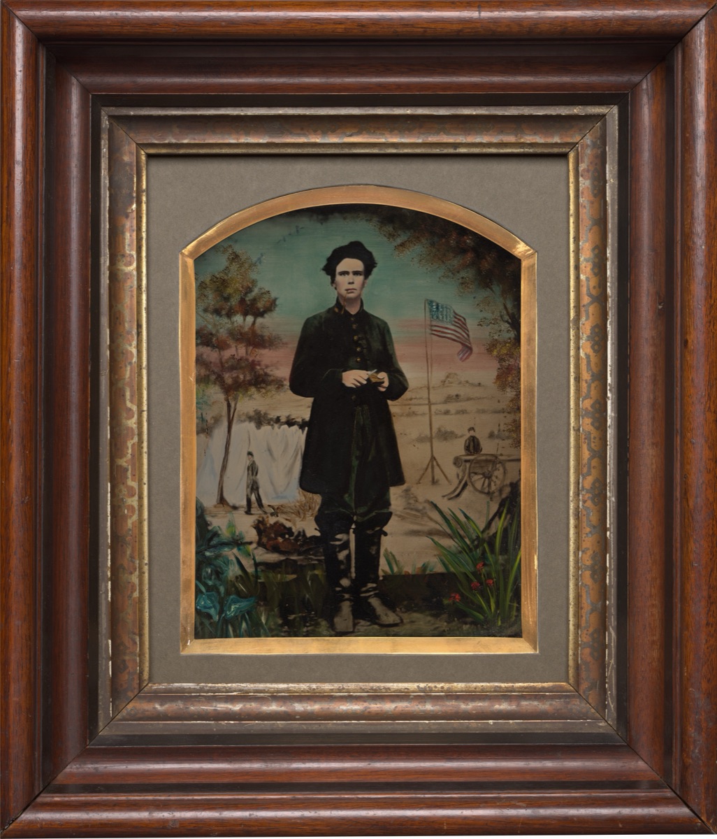 Portrait of a Civil War Soldier — American 19th Century