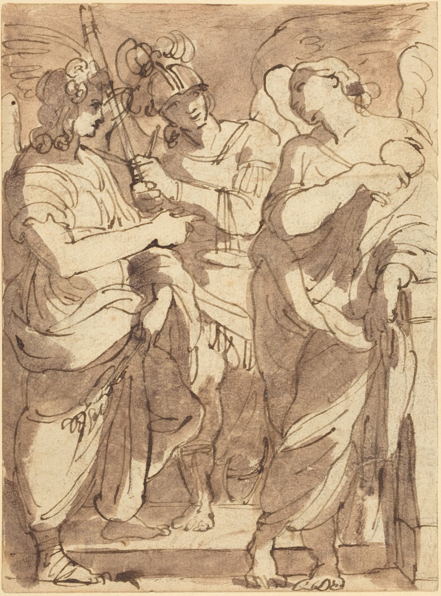 Allegory of Justice — Felice Giani