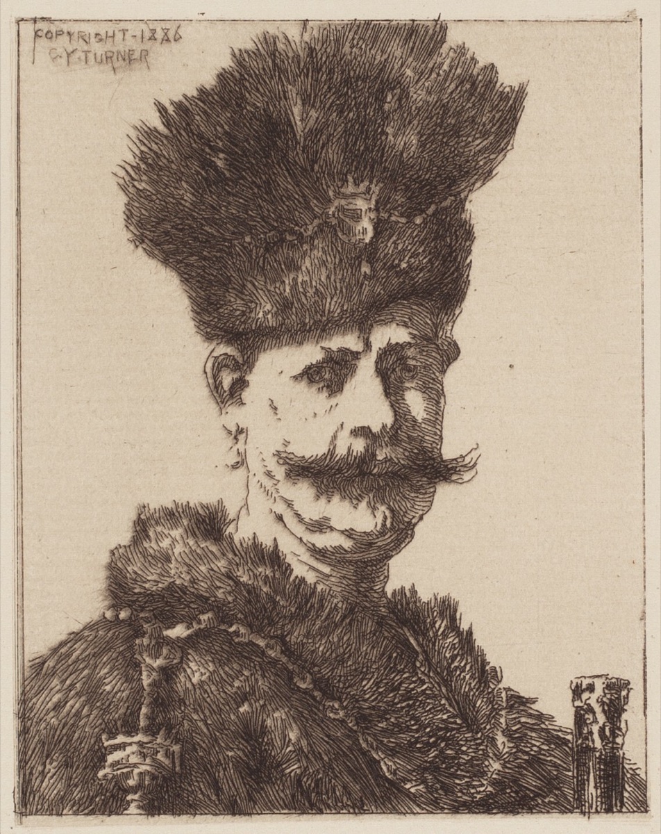 Portrait of a Man — Charles Yardley Turner