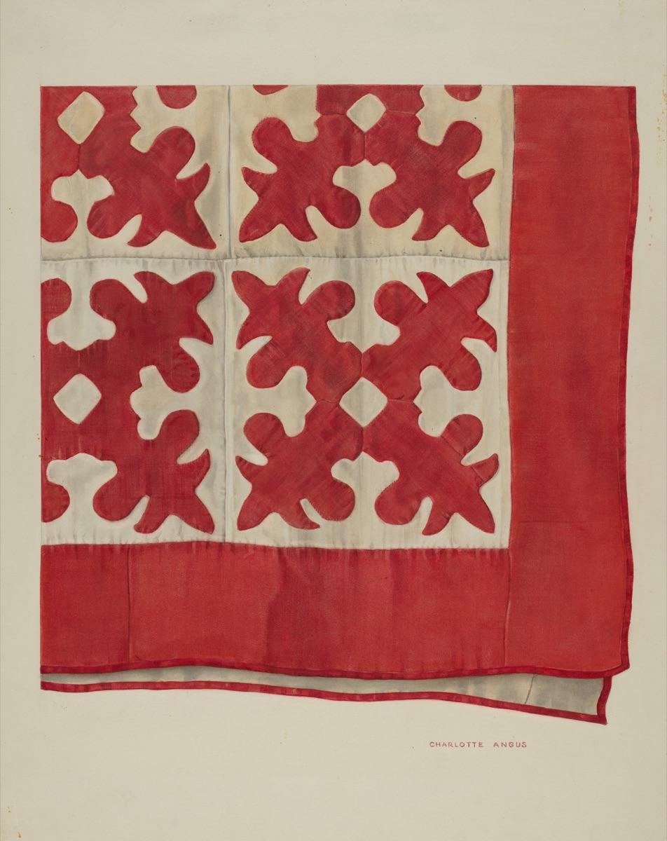 Oak Leaf Pattern Quilt — Charlotte Angus