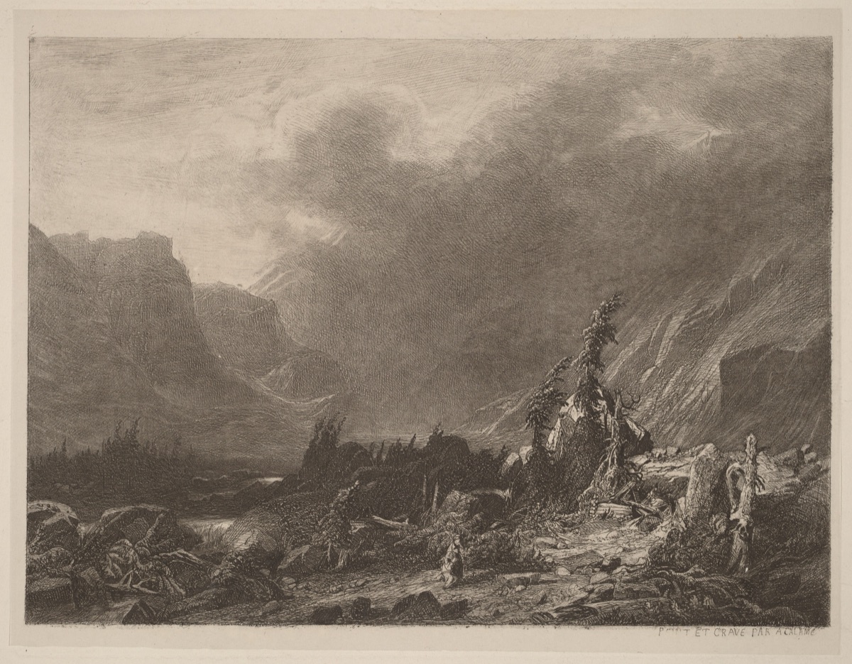 Mountain Storm — Alexandre Calame