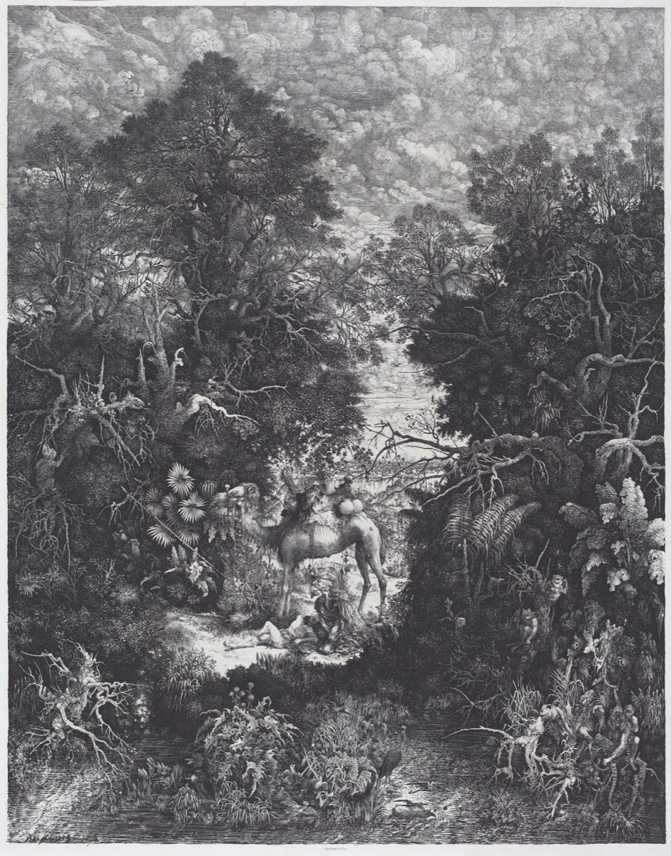 The Good Samaritan — Rodolphe Bresdin
