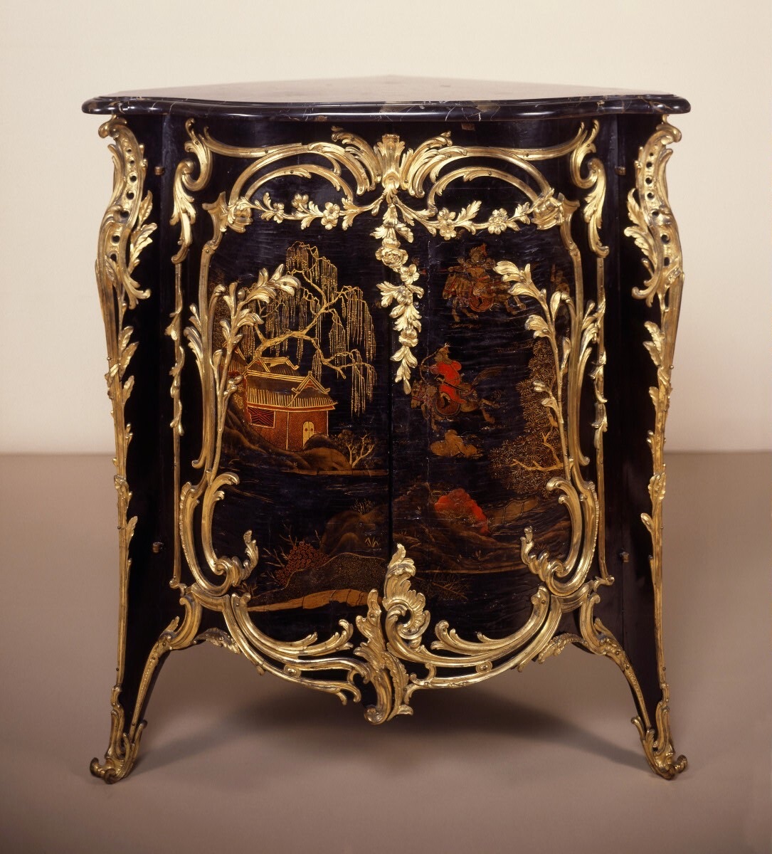 Corner-Cupboard (encoignure) — Jean Desforges