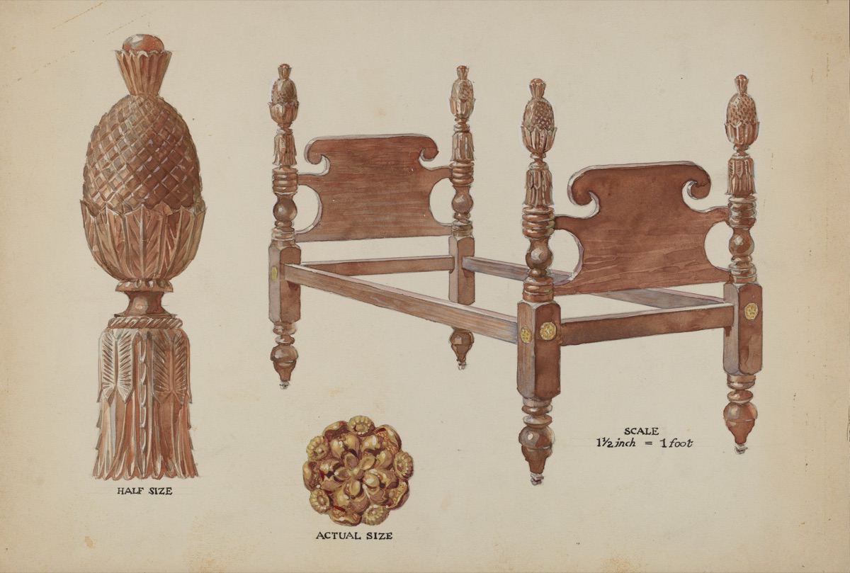 Bed — Otto E. Hake
