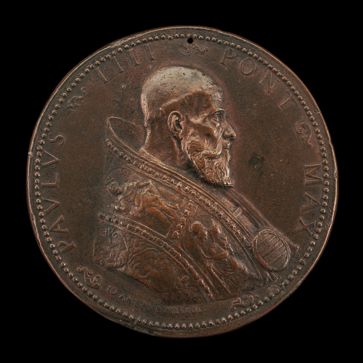 Paul IV (Gian Pietro Carafa, 1476-1559), Pope 1555 [obverse] — Giovanni Antonio de' Rossi