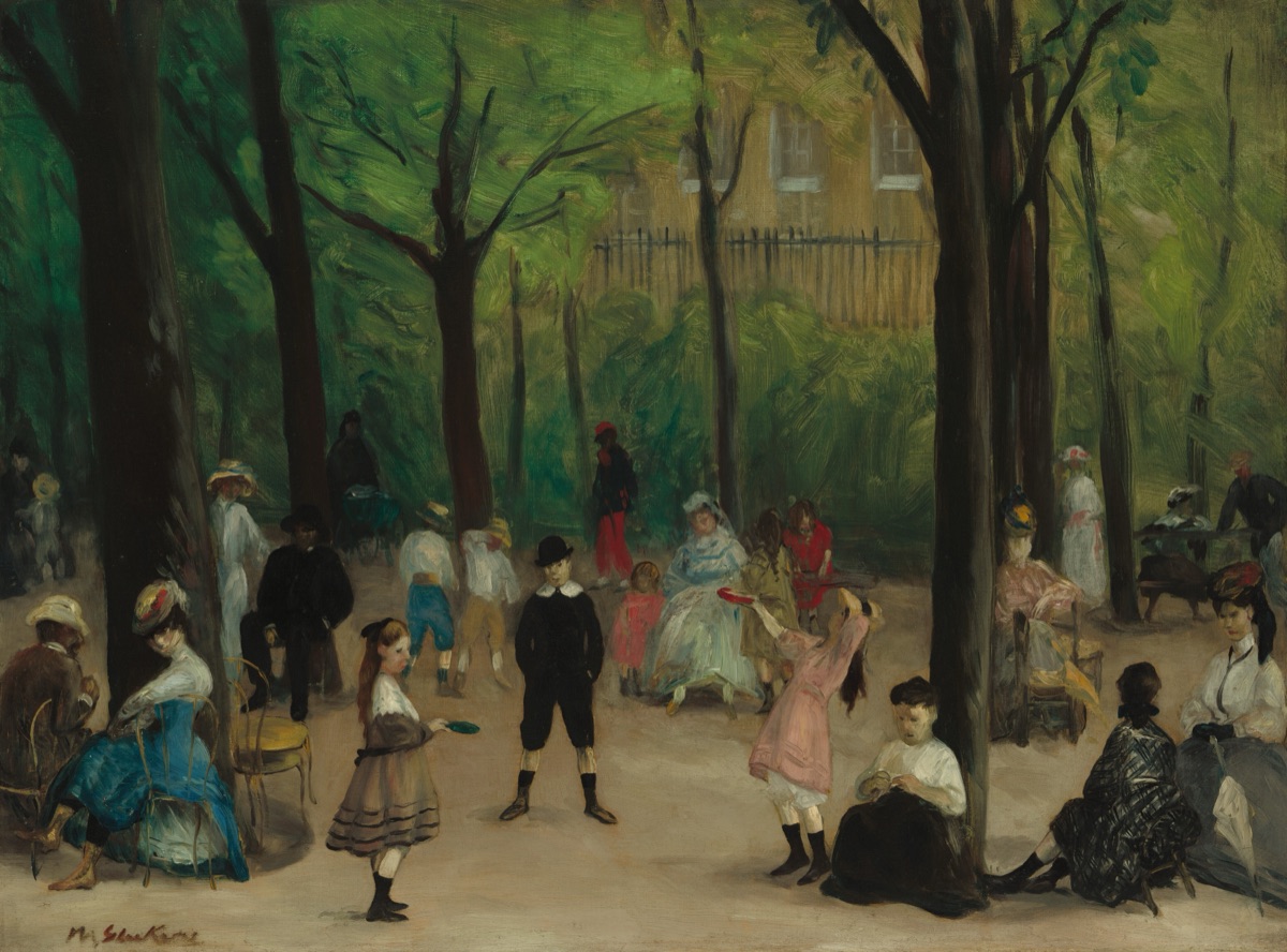 Luxembourg Gardens — William James Glackens