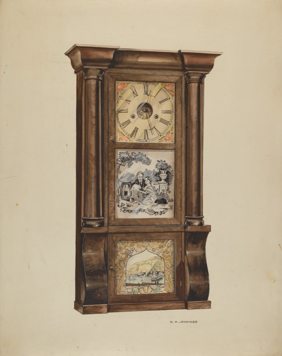 Clock — Walter W. Jennings