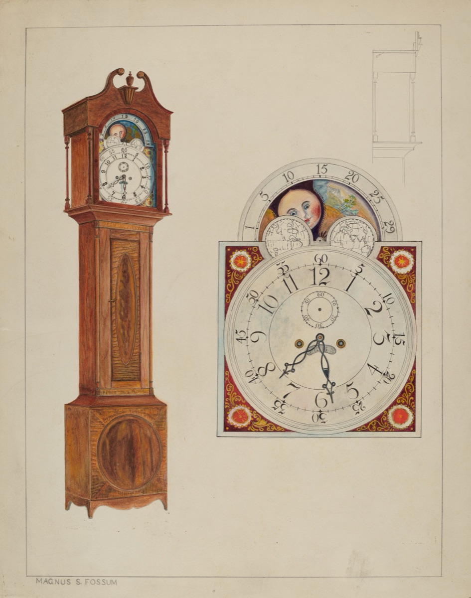 "Grandfather" Clock — Magnus S. Fossum