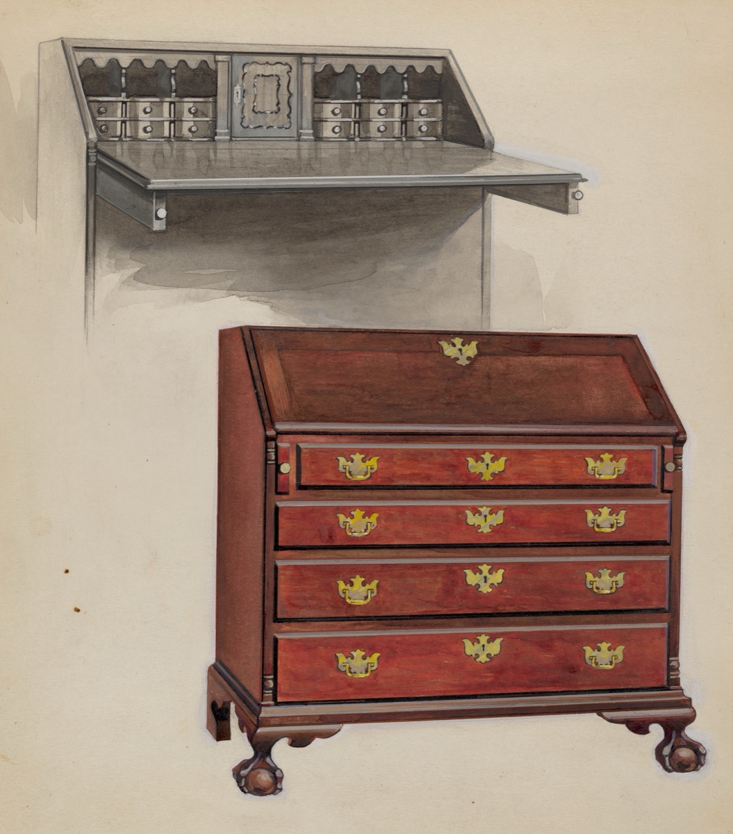 Desk — Aaron Dermansky