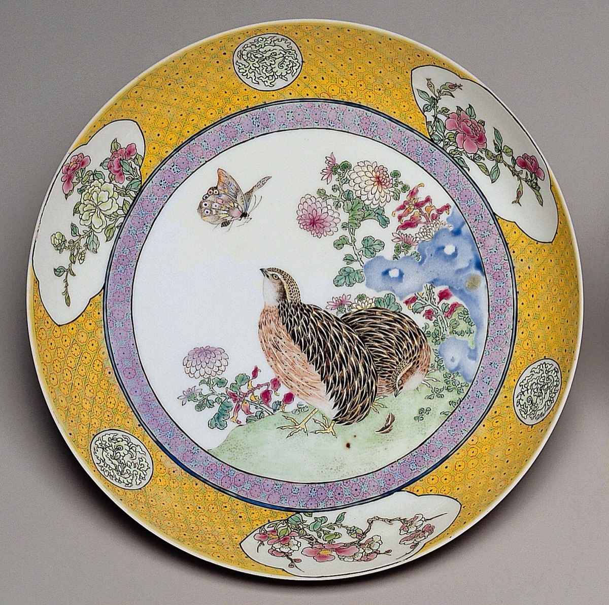 "Ruby-Back" Dish — Chinese Qing Dynasty