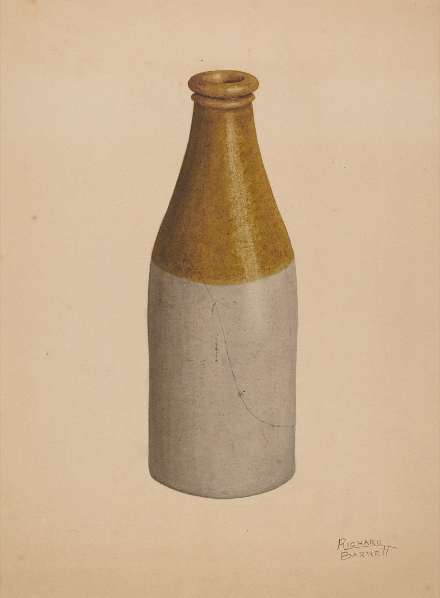 Stoneware Ink Bottle or Catsup Bottle — Richard Barnett