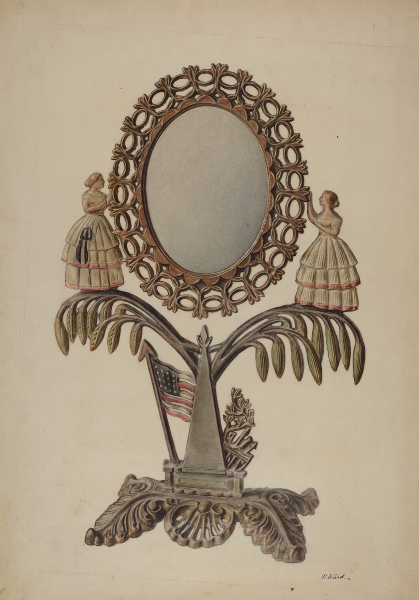 Dressing Mirror (cast iron) — Paul Ward