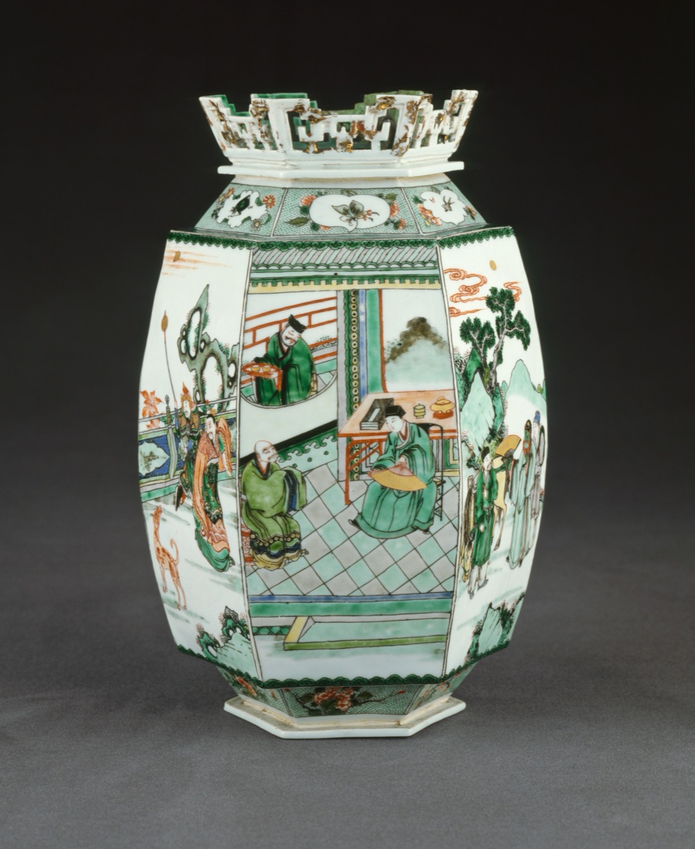 Hexagonal Lantern — Chinese Qing Dynasty