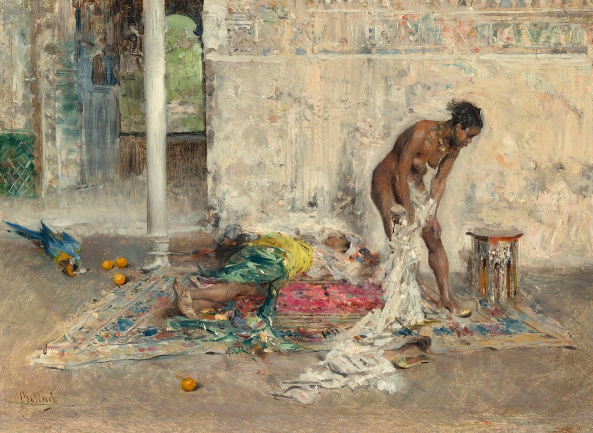 After the Bath — Giovanni Boldini