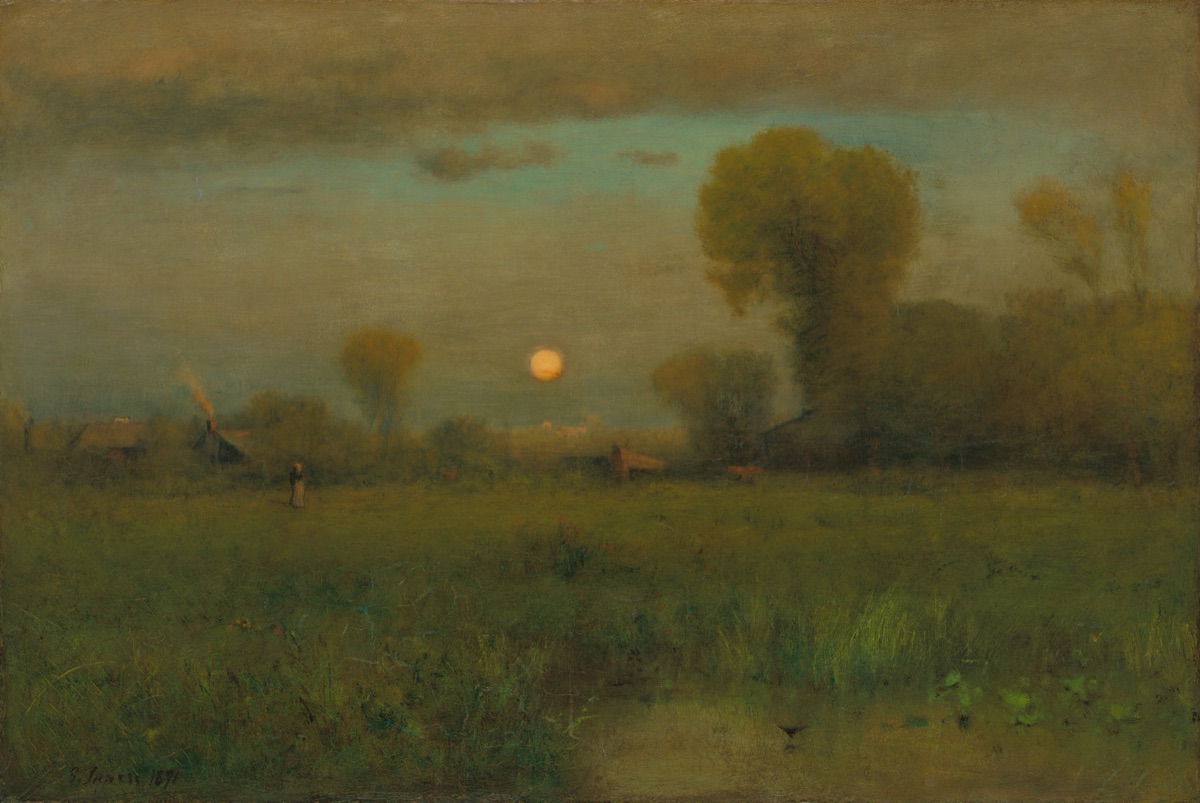 Harvest Moon — George Inness