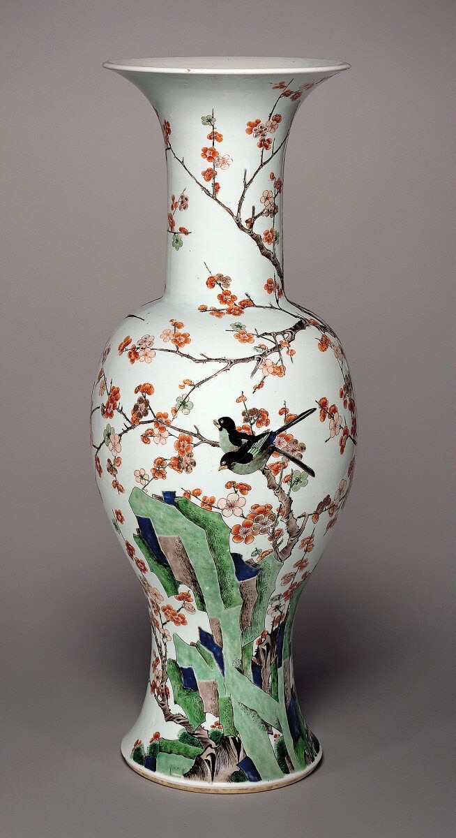 Baluster Vase — Chinese Qing Dynasty