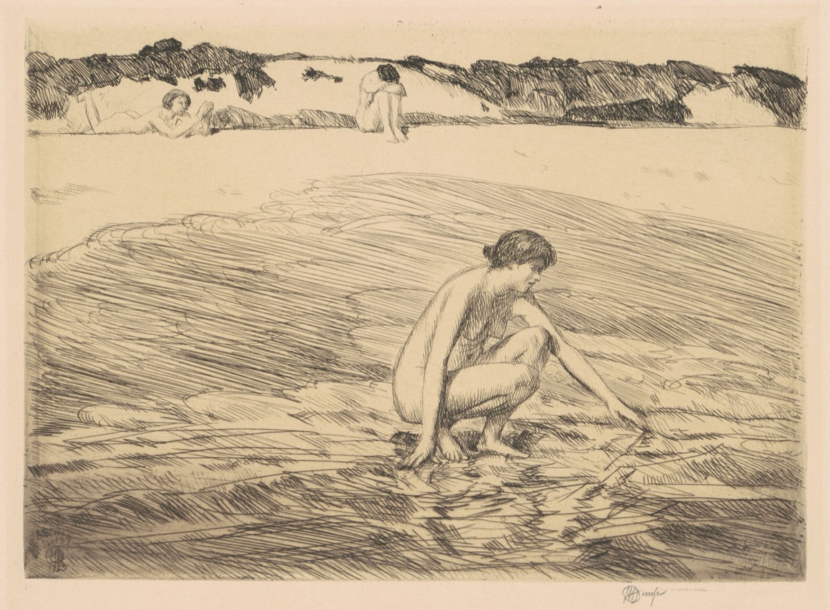 Hight Tide, Montauk — Childe Hassam