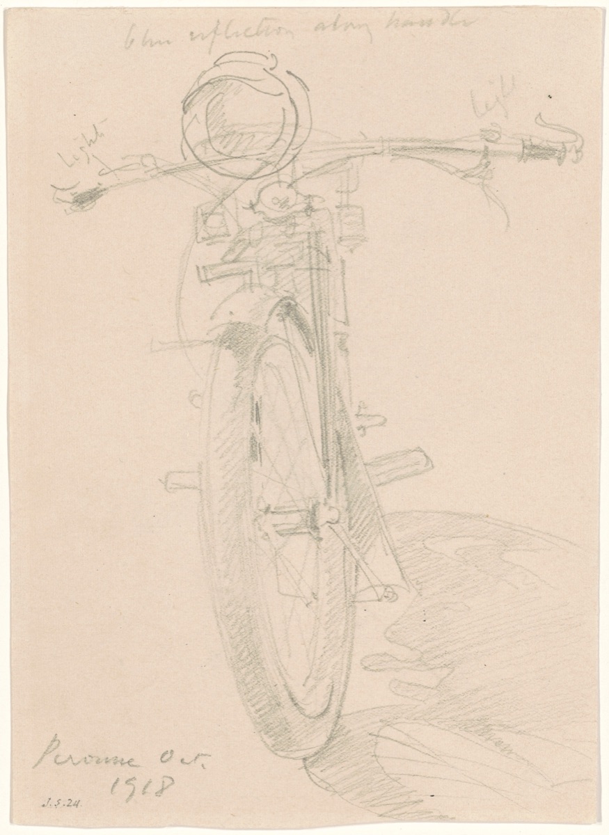 Motorcycle [recto] — John Singer Sargent
