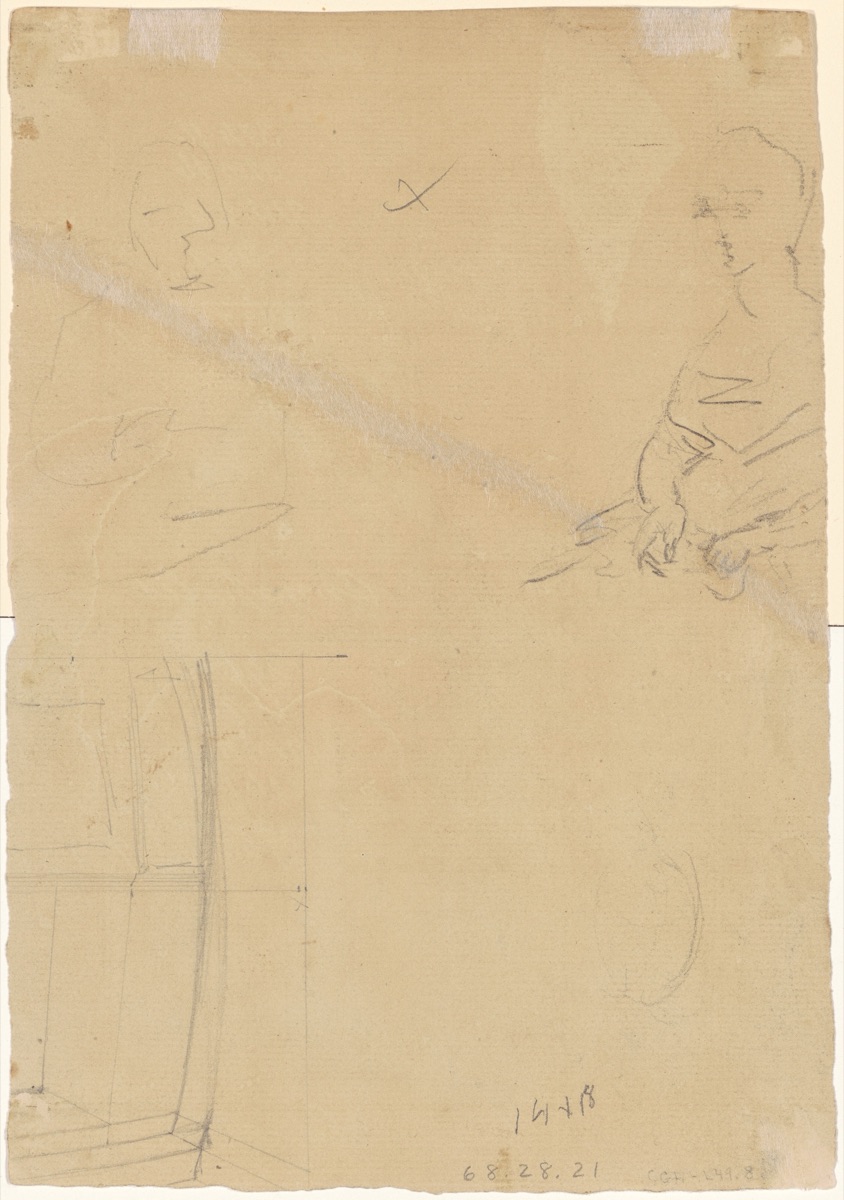 Figure Studies [verso] — Thomas Sully