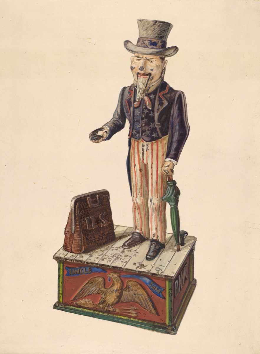 Toy Bank: Uncle Sam — Kurt Melzer
