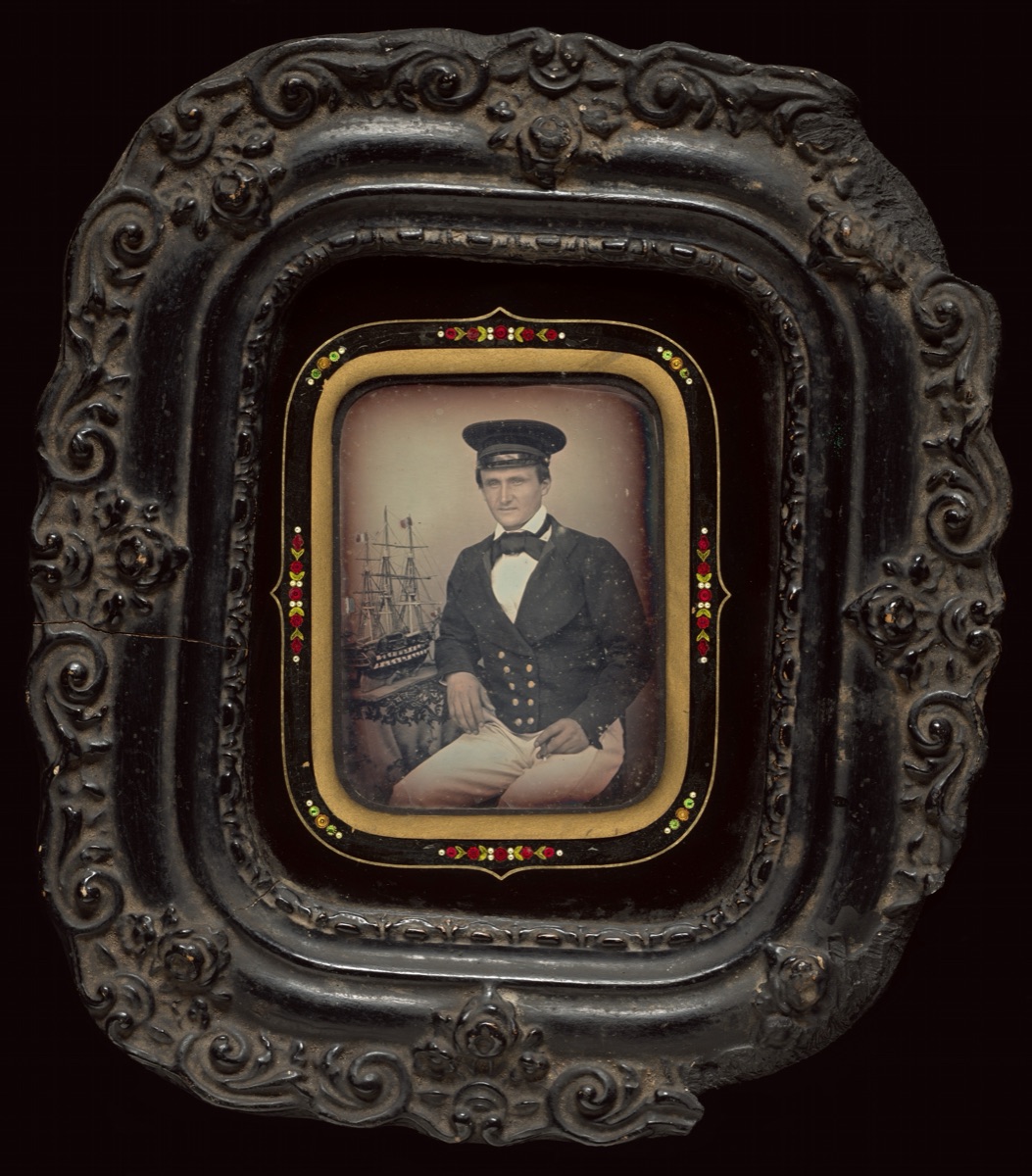 Portrait of a French Naval Officer — Pierre Dufour