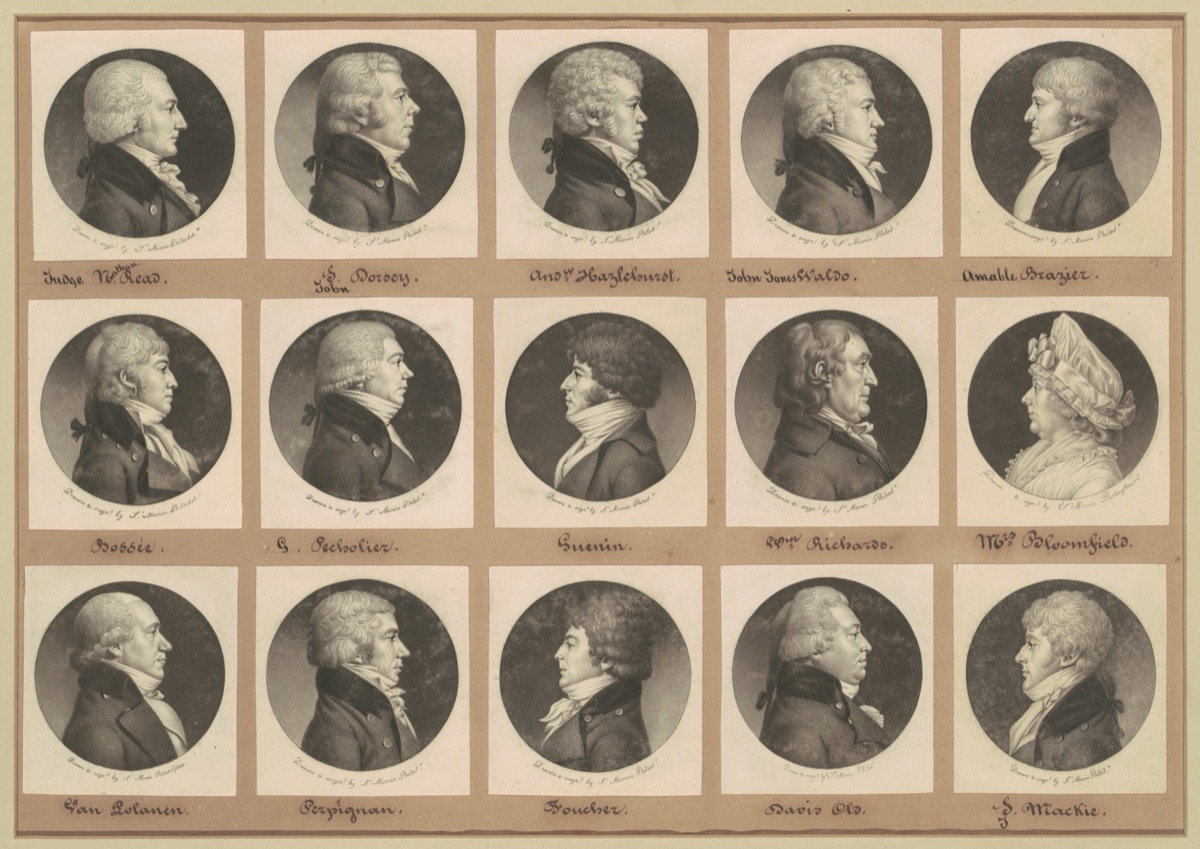 Saint-Mémin Collection of Portraits, Group 17 — Charles B. J. Févret de Saint-Mémin