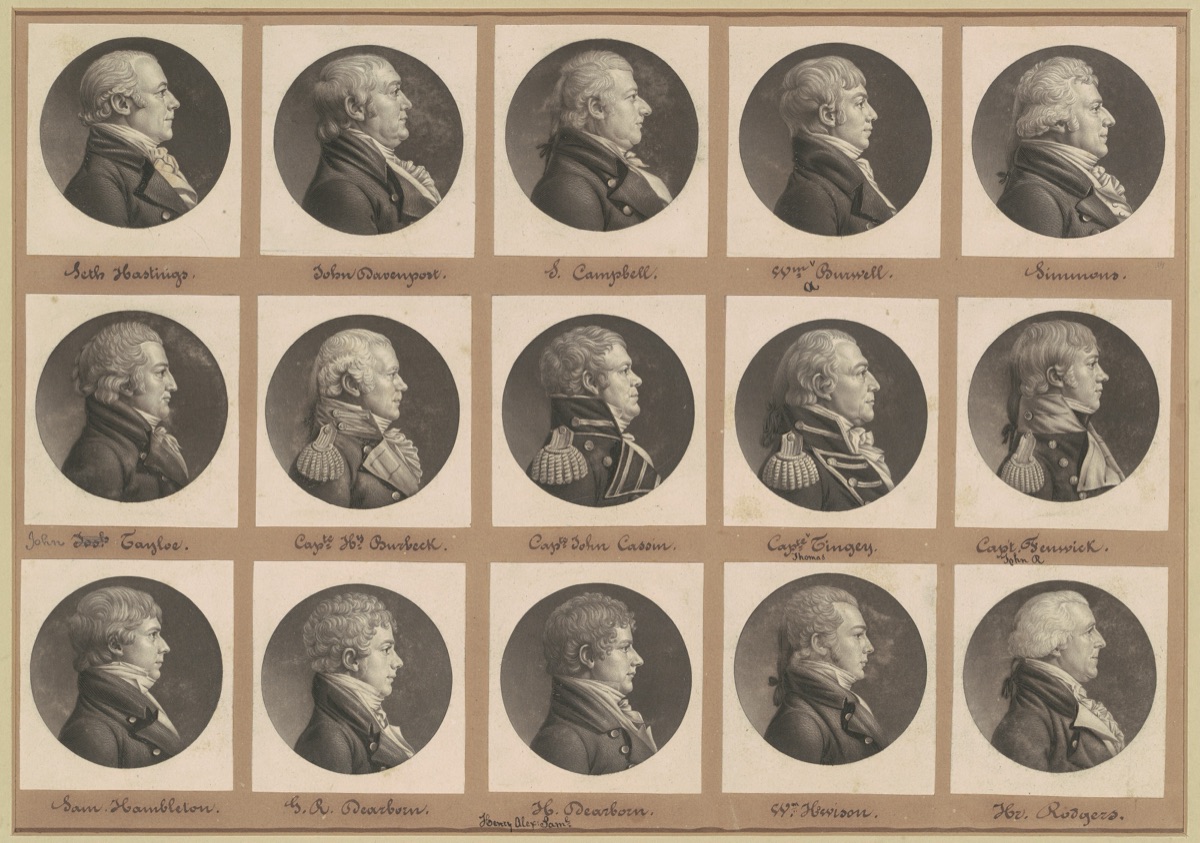 Saint-Mémin Collection of Portraits, Group 34 — Charles B. J. Févret de Saint-Mémin