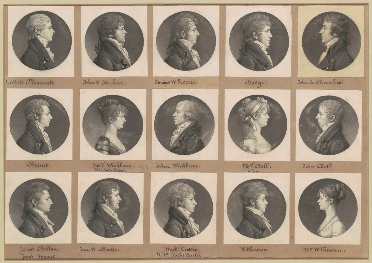 Saint-Mémin Collection of Portraits, Group 43 — Charles B. J. Févret de Saint-Mémin