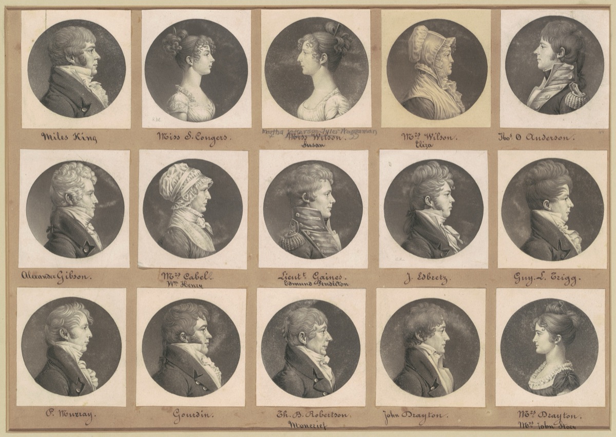 Saint-Mémin Collection of Portraits, Group 44 — Charles B. J. Févret de Saint-Mémin