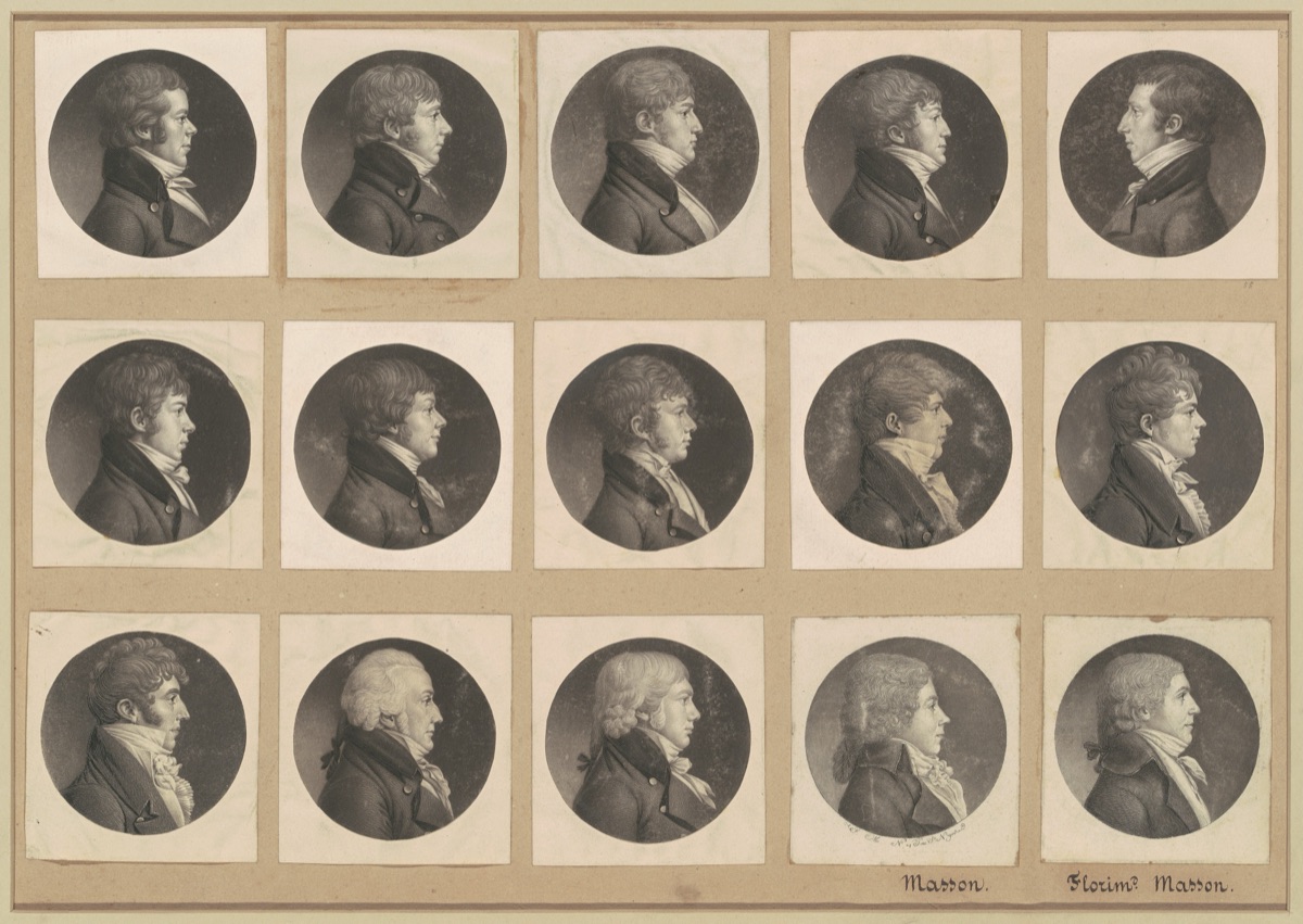 Saint-Mémin Collection of Portraits, Group 55 — Charles B. J. Févret de Saint-Mémin
