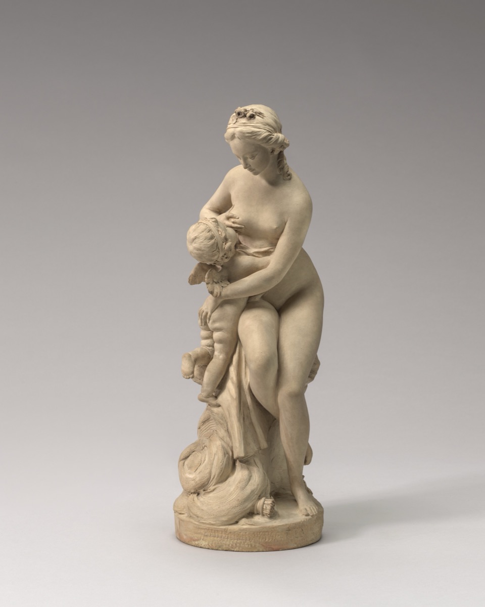 Venus Nursing Cupid — Workshop of Etienne-Maurice Falconet