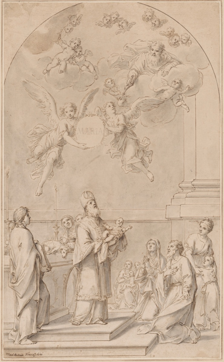The Naming of the Virgin Mary — Marcantonio Franceschini