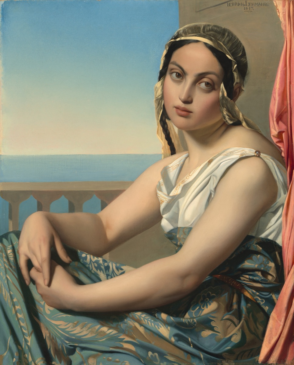 Woman of the "Orient" — Henri Lehmann