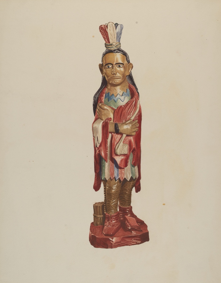 Cigar Store Indian — Albert Ryder