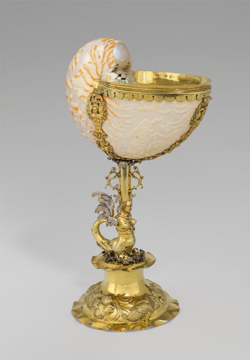 Nautilus Cup — Dutch 17th Century; Swedish 17th Century; Dutch and Swedish 17th Century
