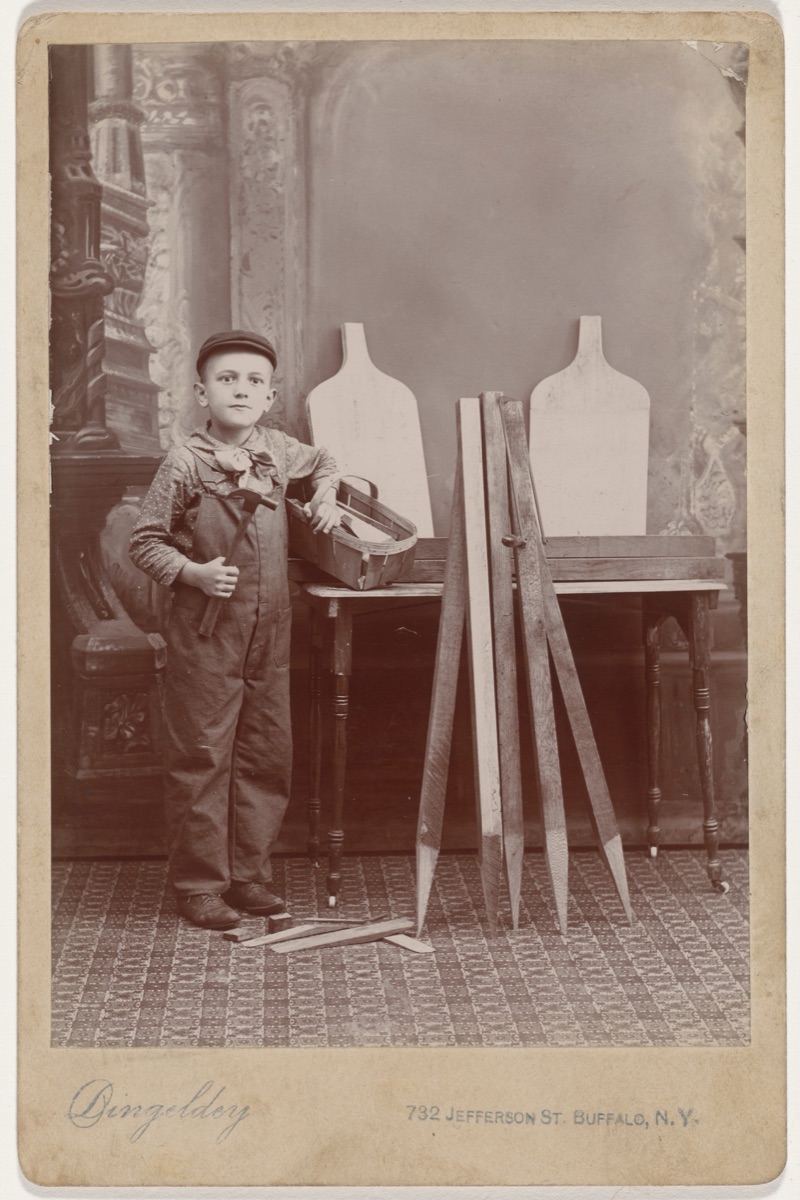 Portrait of a Carpenter Helper — Dingeldey