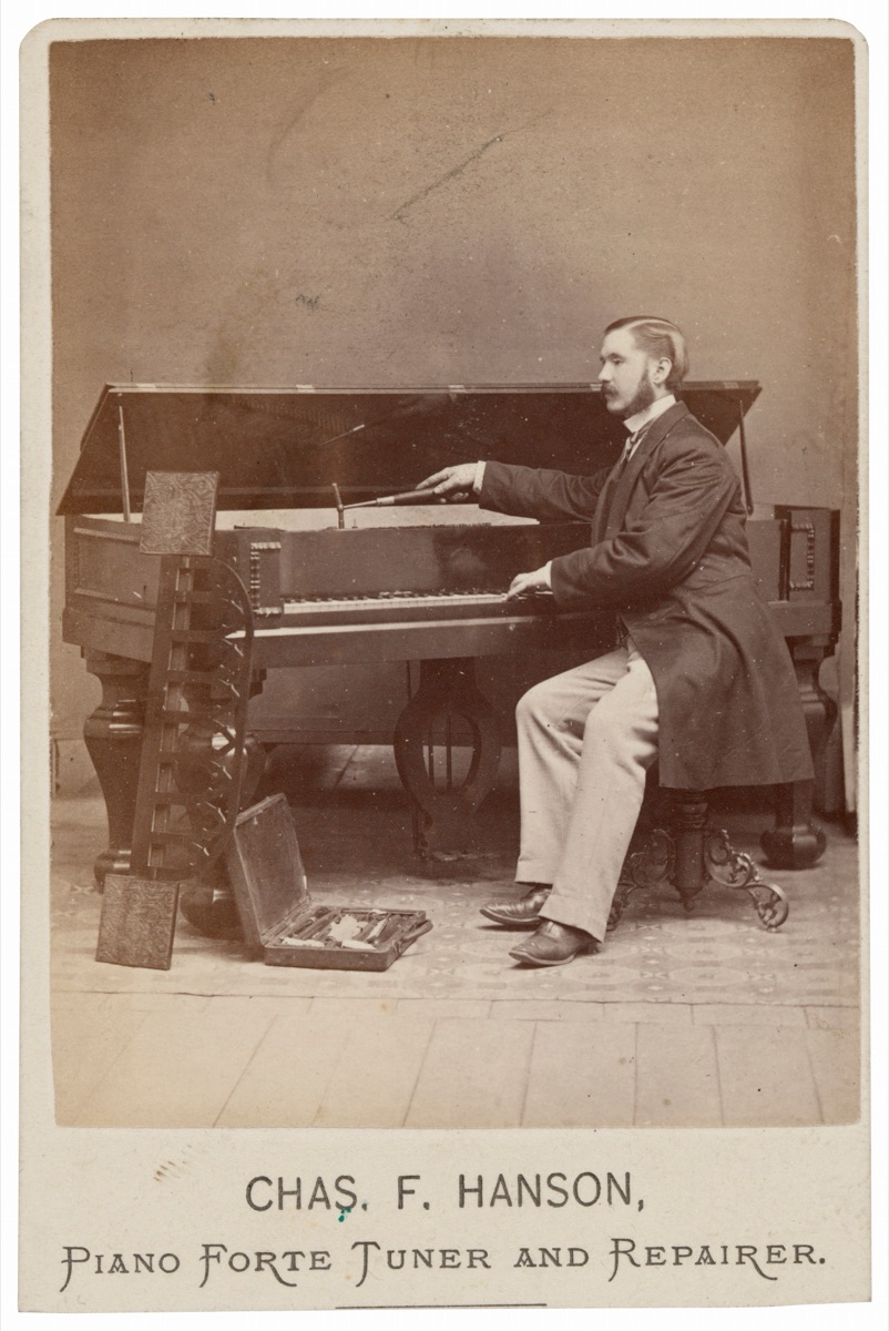 Charles F. Hanson, Piano Forte Tuner and Repairer — George T. Putnam