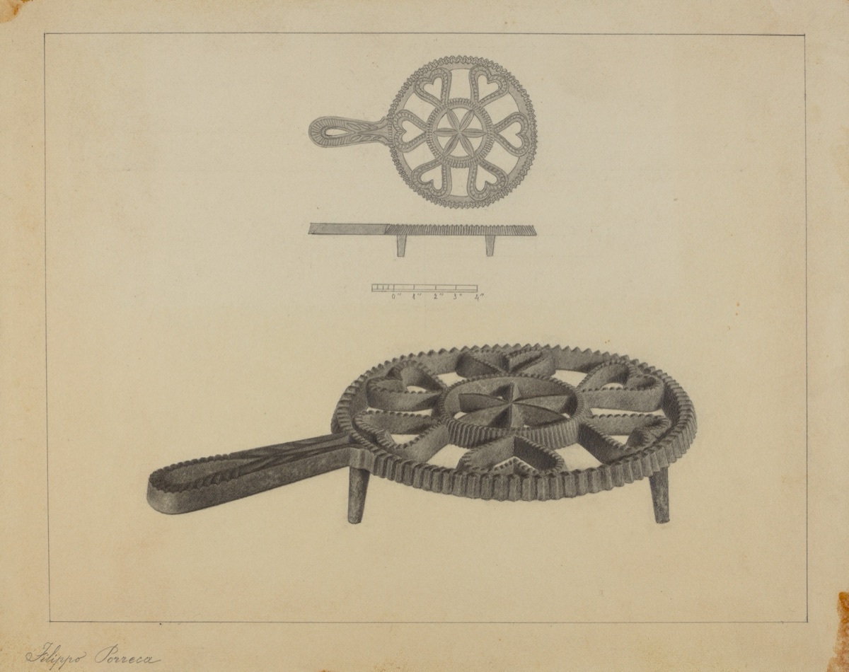 Pa. German Flat-iron Stand — Filippo Porreca