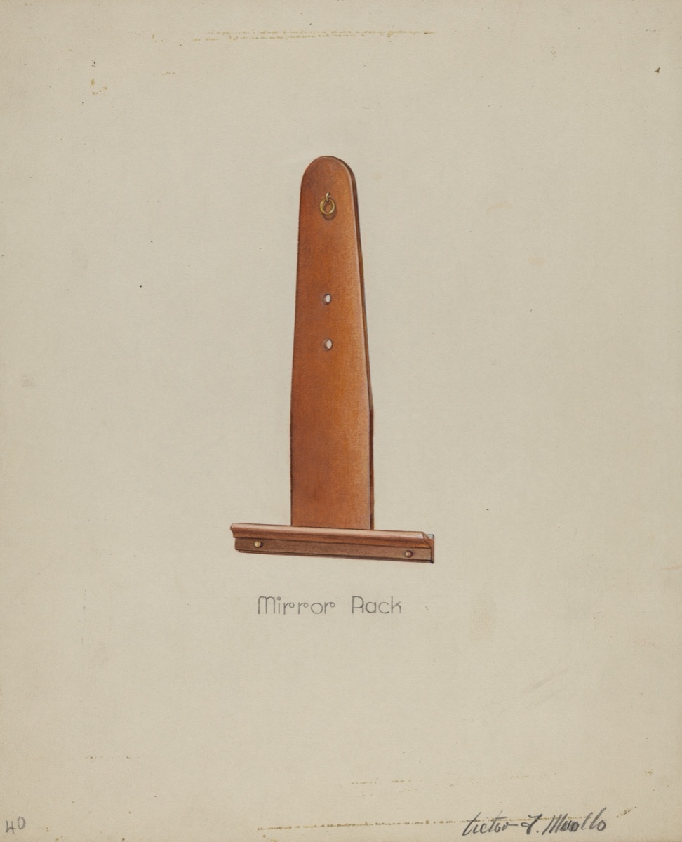 Shaker Mirror Rack — Victor F. Muollo