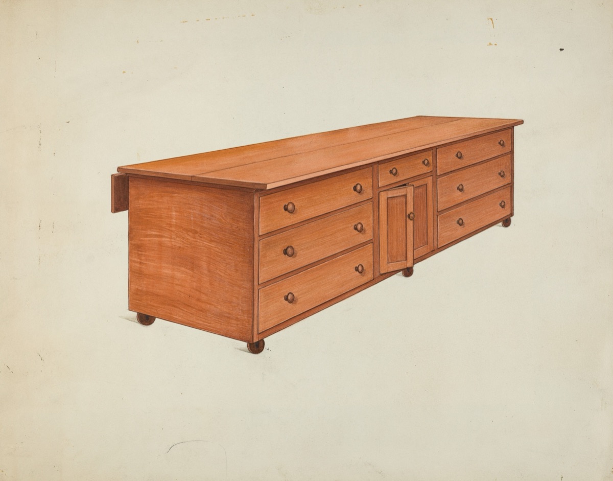Shaker Tailor's Work Bench — Ray Holden