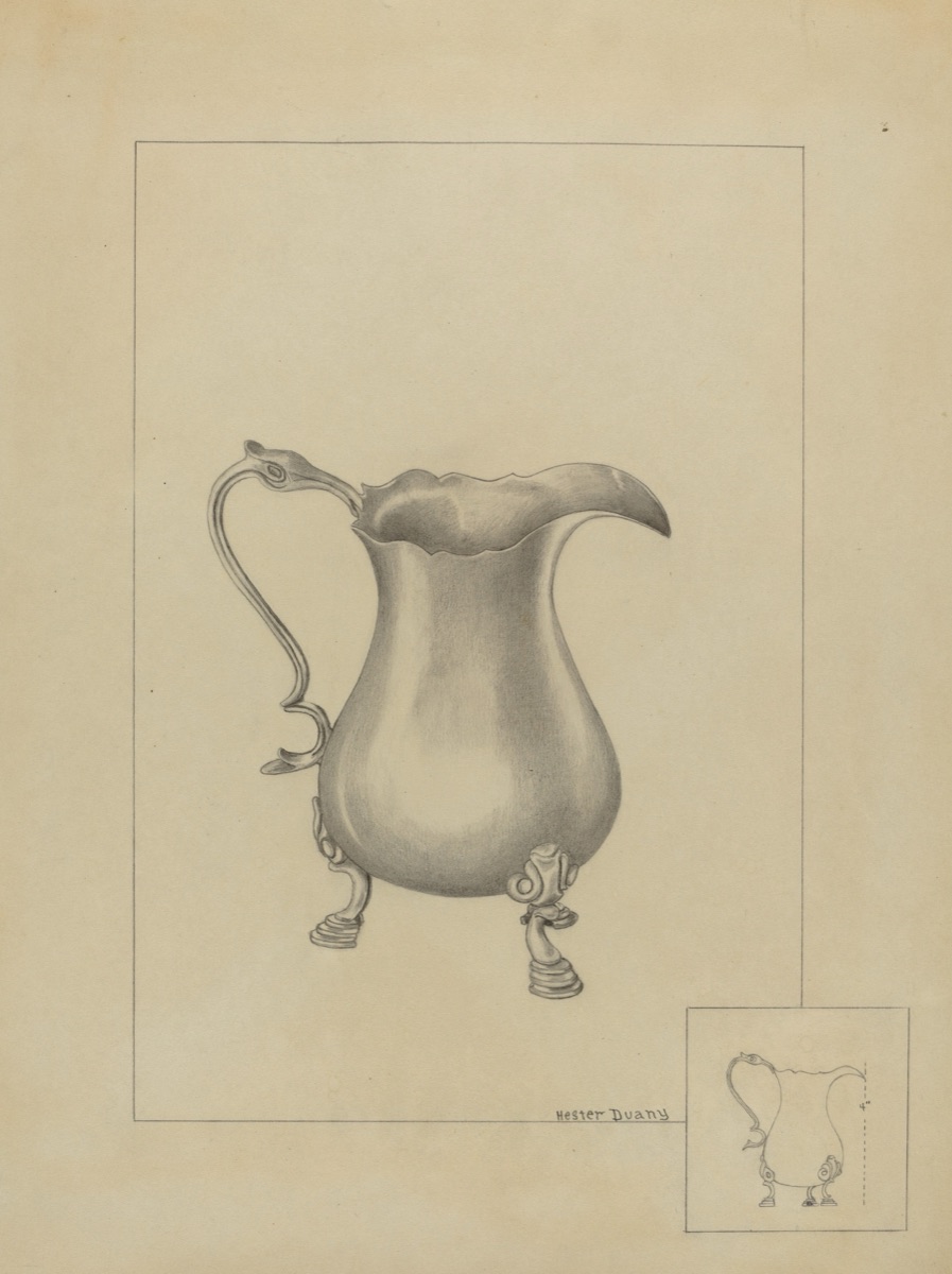 Silver Creamer — Hester Duany
