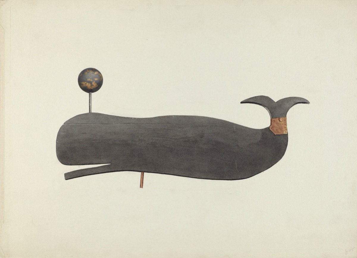 Whale Weather Vane — Marian Page