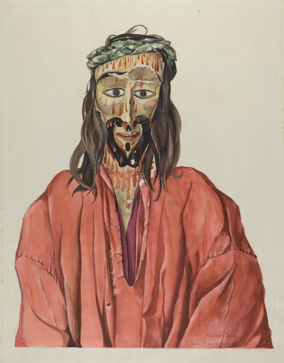 Penitent Christ — Eldora P. Lorenzini
