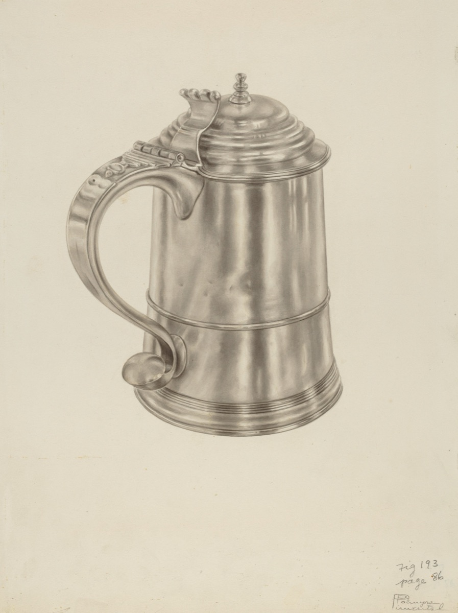 Silver Tankard — Palmyra Pimentel