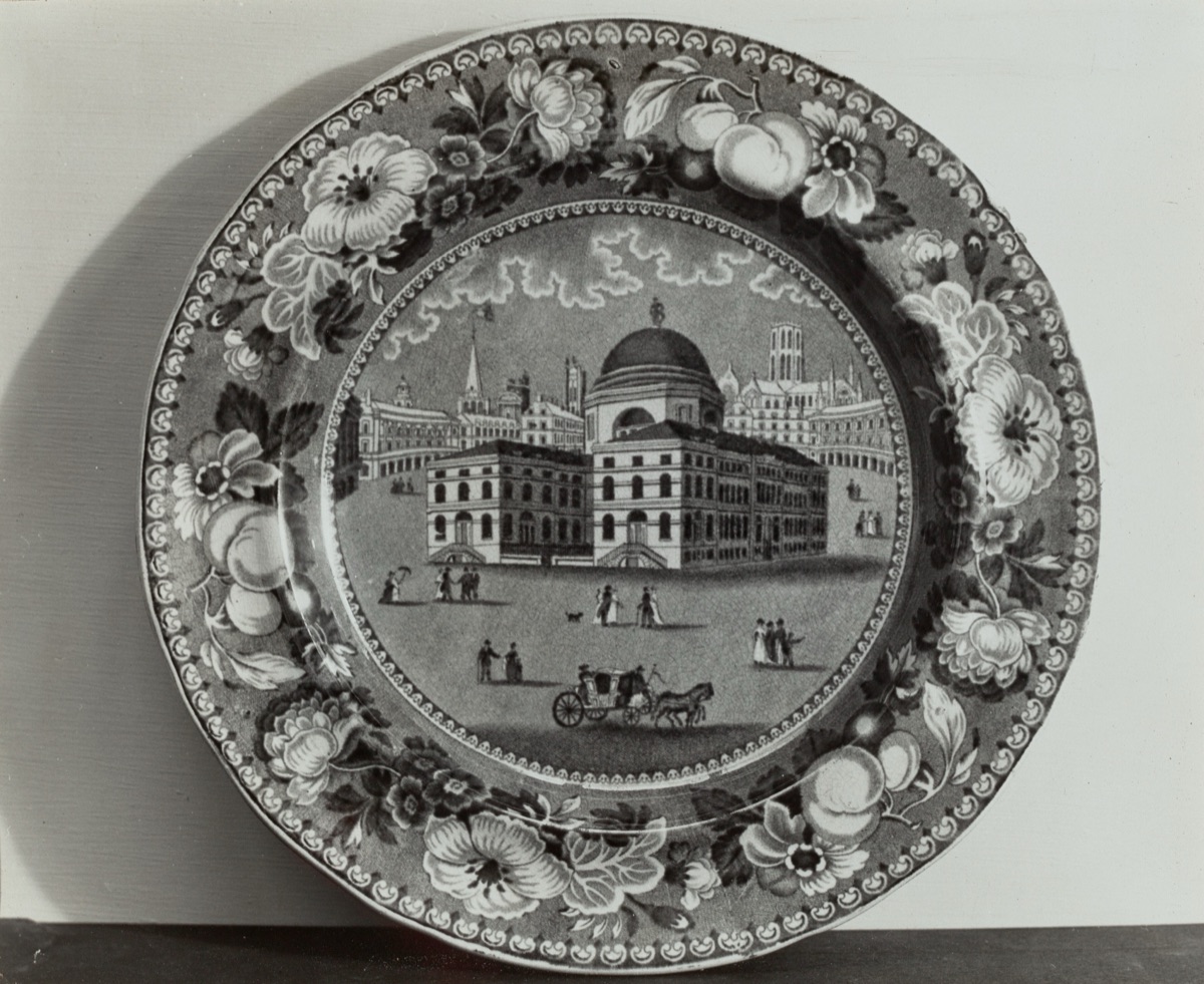 Plate - "Exchange, Baltimore" — Helmut Hiatt